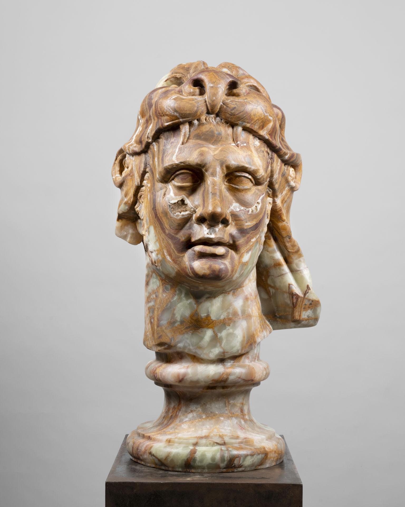 Hercole with lion head